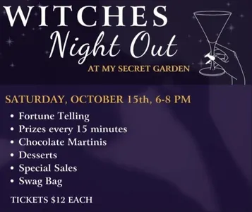 Witches Night Out by My Secret Garden