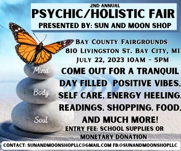 Second annual psychic/ Holistic Fair: 7.22.23